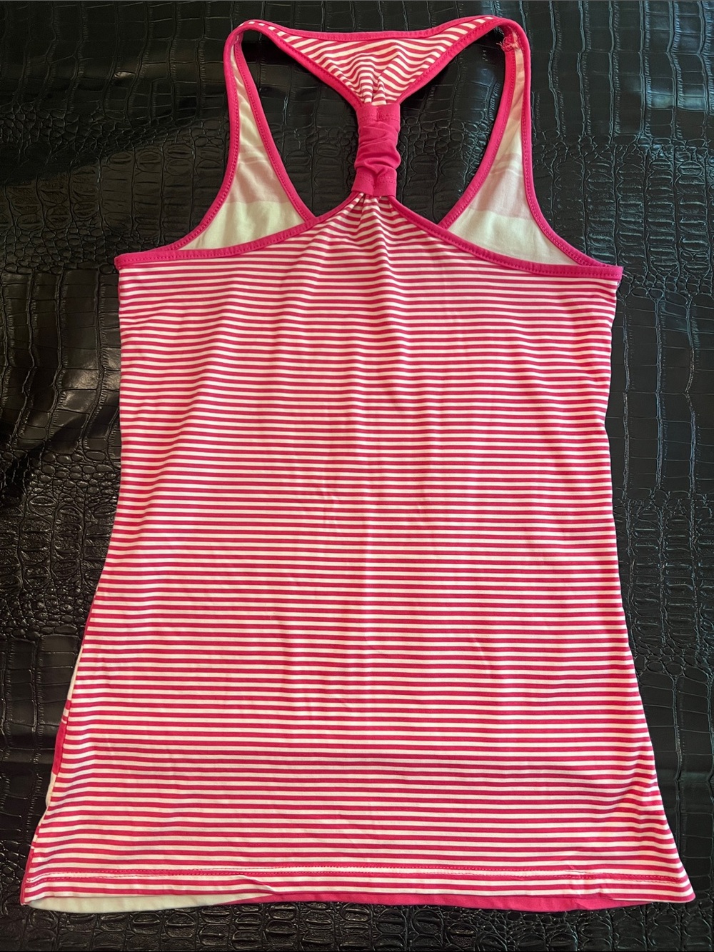 Hot Pink Striped Tank & Jogger Sleep Set nwot - Picture 3 of 6